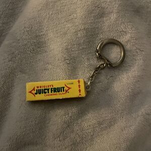 Vintage Juicy Fruit Gum Keychain